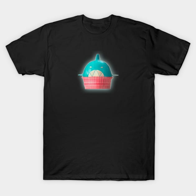 A Chomping Cupcake T-Shirt by TheUnseenPeril